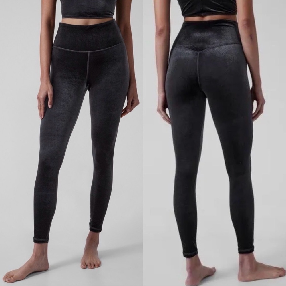 EUC Athleta Elation Velvet Tight